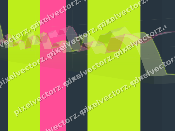 Soft pastel chart background in lime and amber