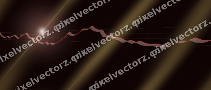 Nahtloser Neon Diagramm Hintergrund in Rot und Orange