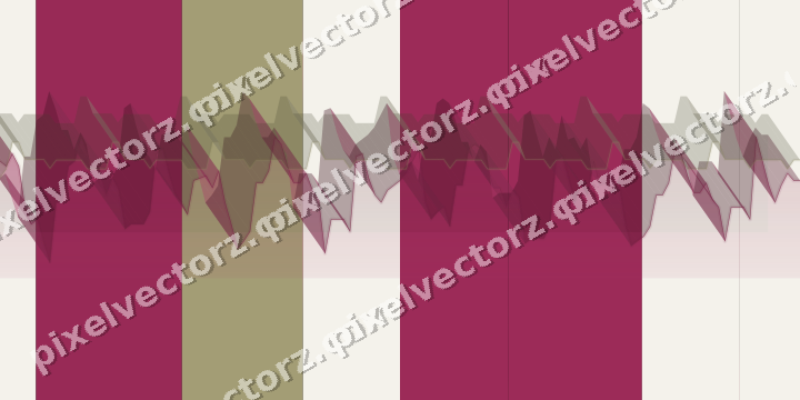 Glowing neon chart background in pink and yellow