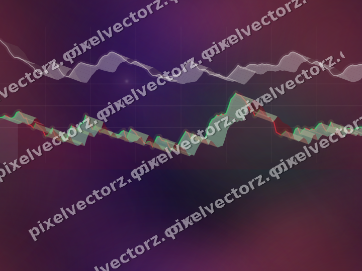 Nahtloser Neon Diagramm Hintergrund in Rosa und Bernstein