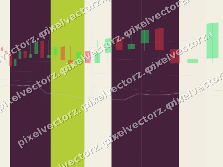 Soft pastel chart background in dark magenta and lime