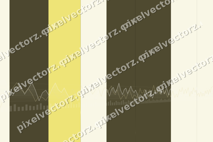 Glowing neon chart background in amber and yellow