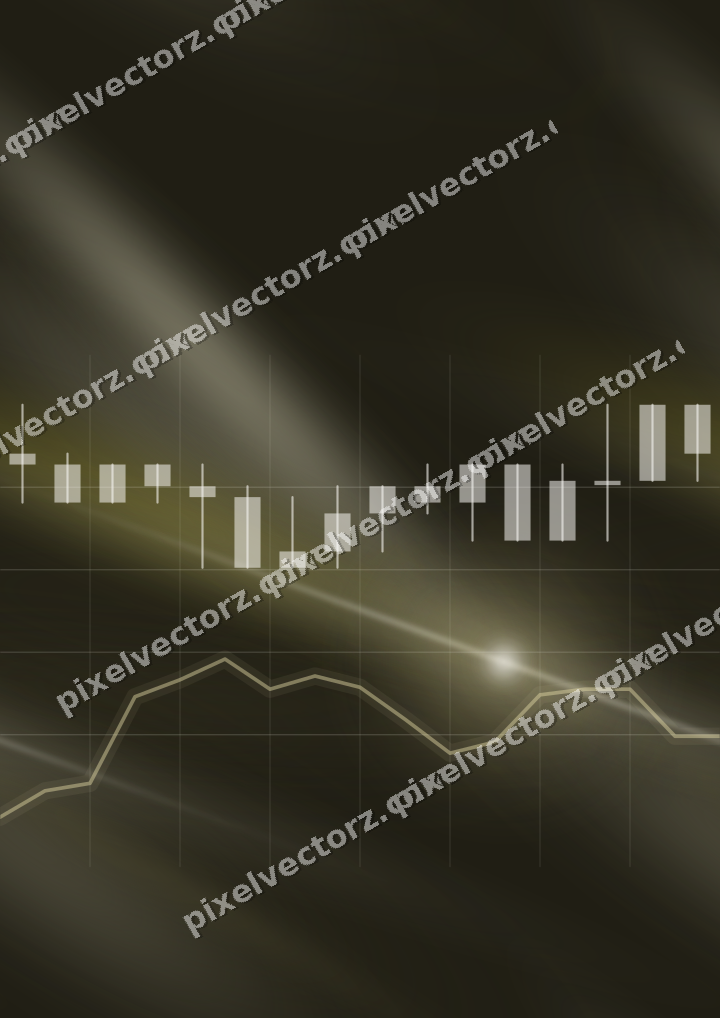 Nahtloser Neon Diagramm Hintergrund in Dunkelbernstein und Gelb