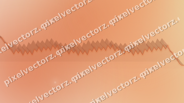 Soft pastel chart background in orange and teal