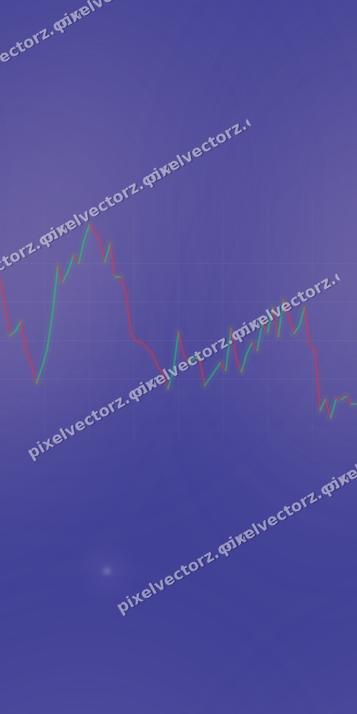 Nahtloser Neon Diagramm Hintergrund in Violett und Blau