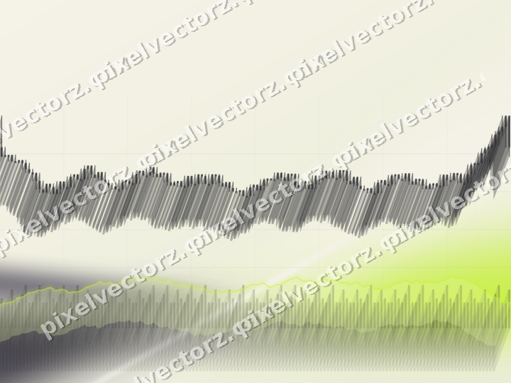 Soft pastel chart background in purple and lime