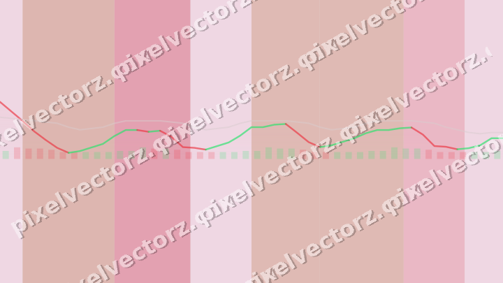 Soft pastel chart background in pale pink and pale red