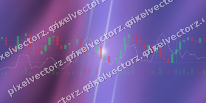 Nahtloser Neon Diagramm Hintergrund in Violett und Blau