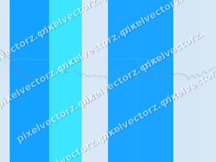 Soft pastel chart background in cyan and blue