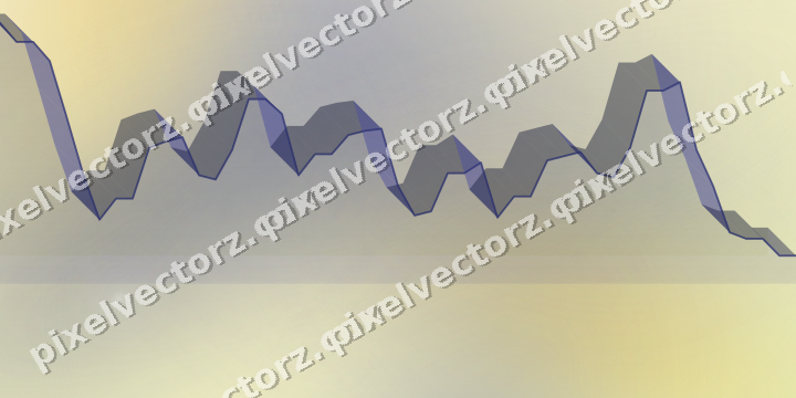 Soft pastel chart background in dark blue and amber