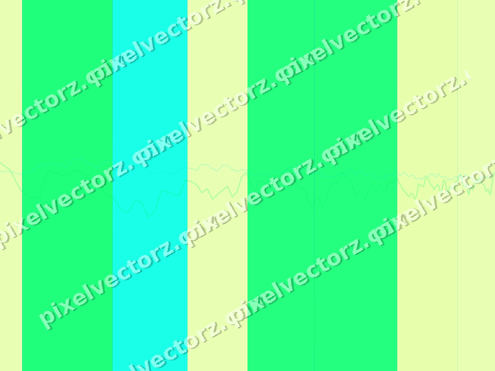 Glowing neon chart background in green and lime