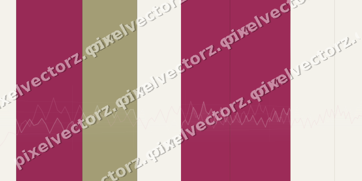 Glowing neon chart background in pink and yellow
