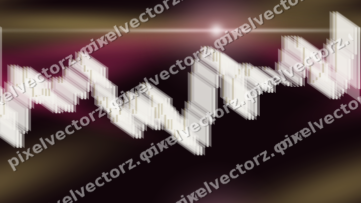 Nahtloser Neon Diagramm Hintergrund in Rosa und Gelb