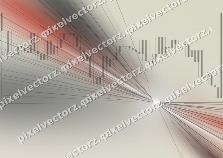 Soft pastel chart background in red and pale amber