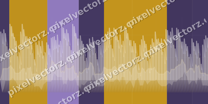 Soft pastel chart background in amber and purple