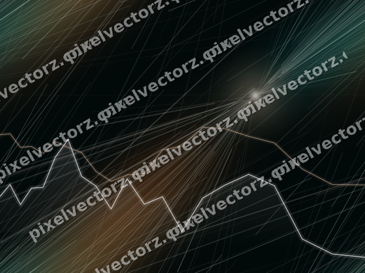 Nahtloser Neon Diagramm Hintergrund in Orange und Petrol