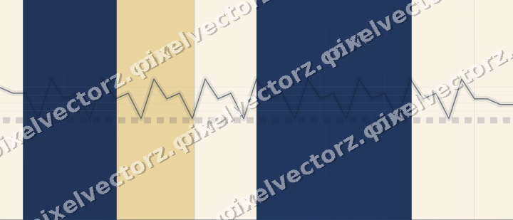 Glowing neon chart background in blue and amber