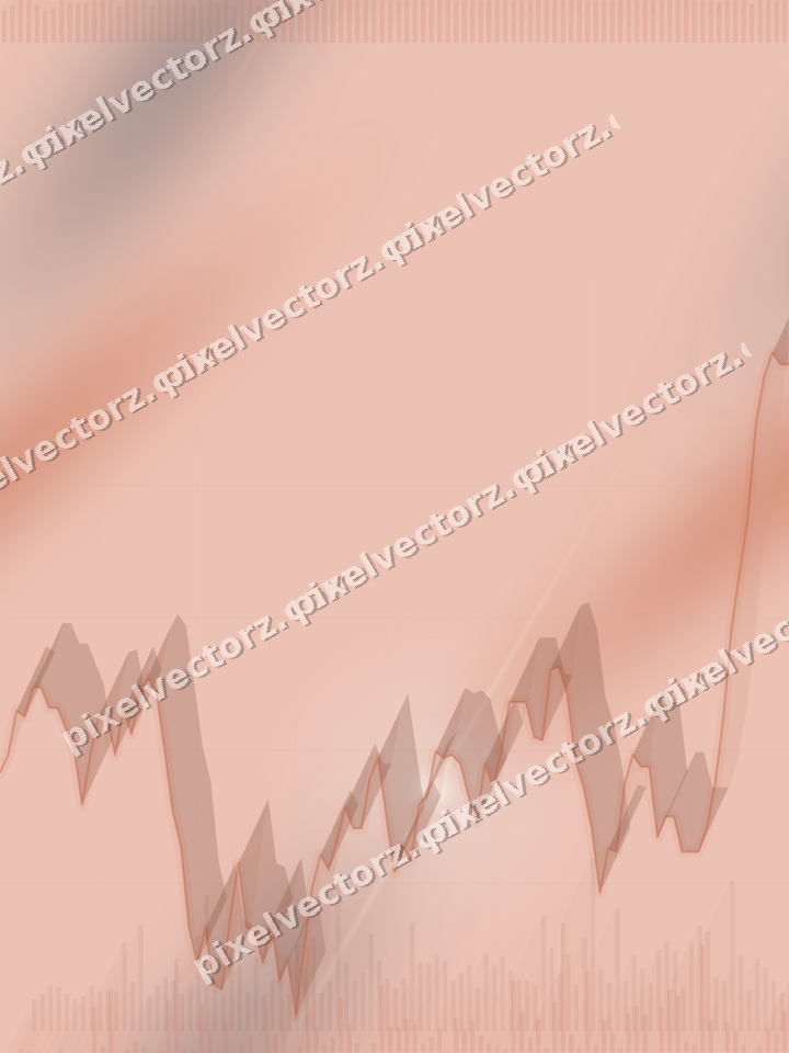 Nahtloser Pastell Diagramm Hintergrund in Orange und Türkis