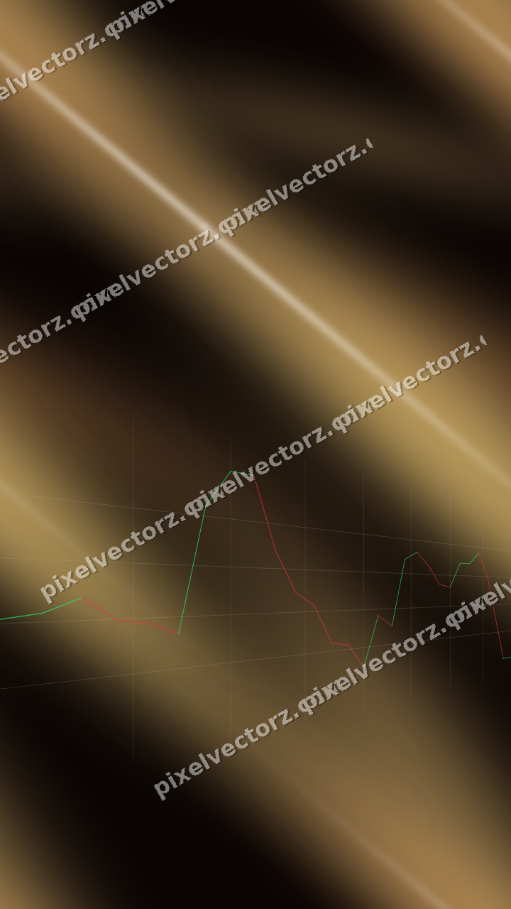 Nahtloser Neon Diagramm Hintergrund in Orange und Bernstein
