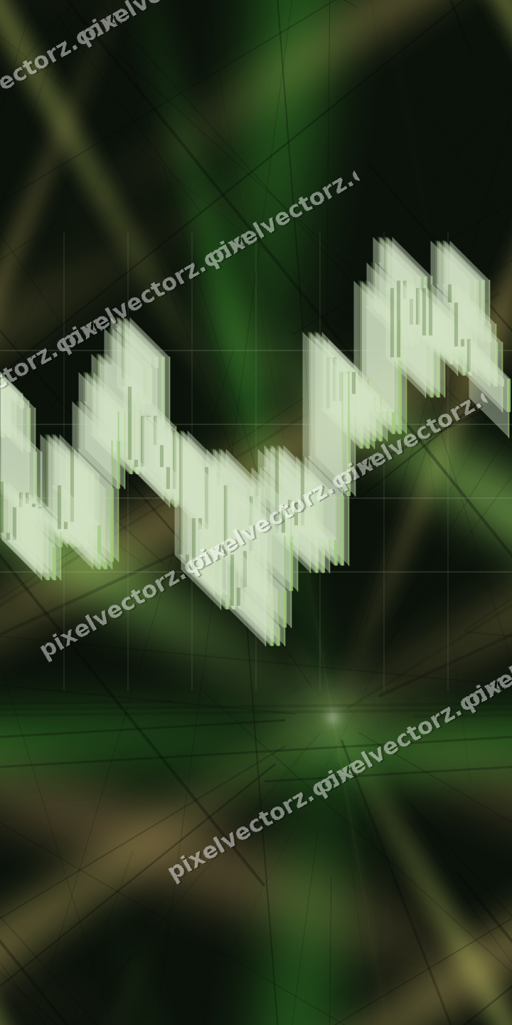 Nahtloser Neon Diagramm Hintergrund in Limette und Gelb