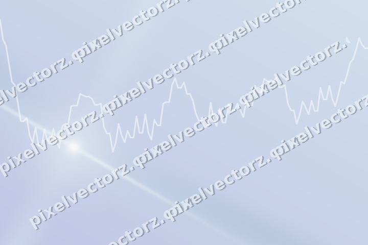 Soft pastel chart background in blue and orange