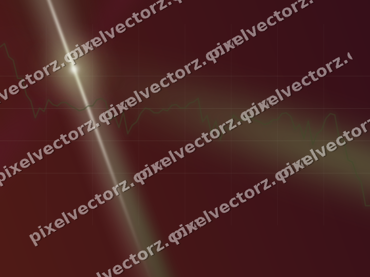 Glowing neon chart background in dark lime and dark pink