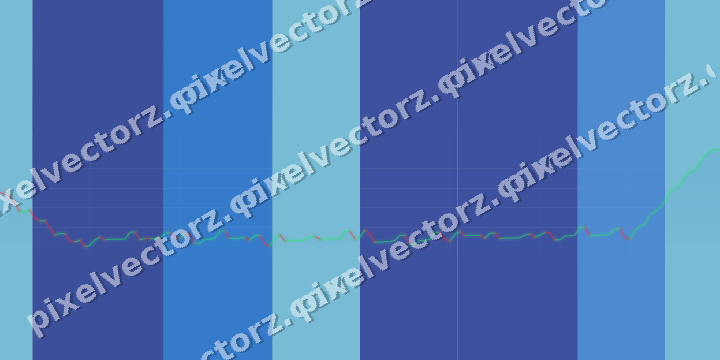 Soft pastel chart background in blue and cyan