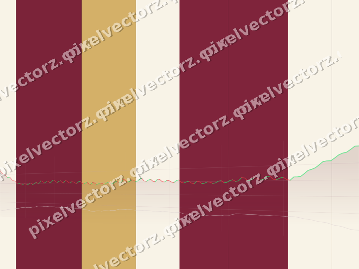 Glowing neon chart background in pink and amber