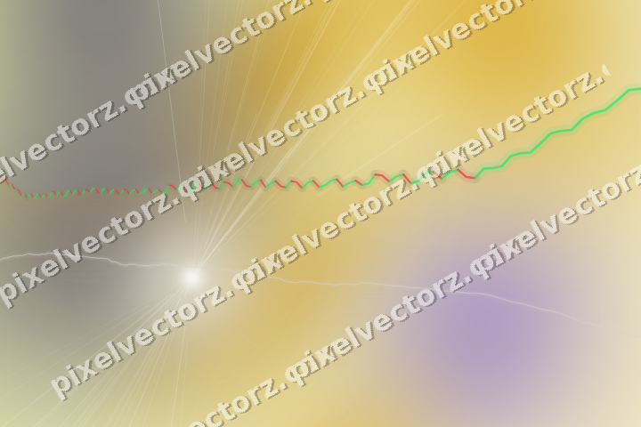 Soft pastel chart background in amber and purple