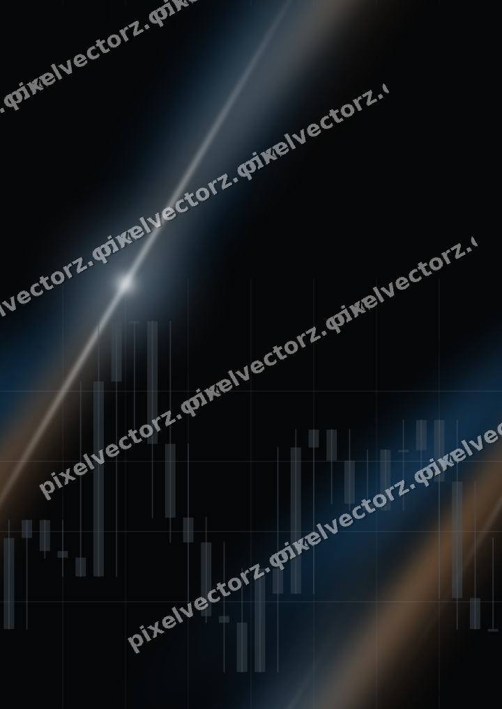 Nahtloser Neon Diagramm Hintergrund in Blau und Orange