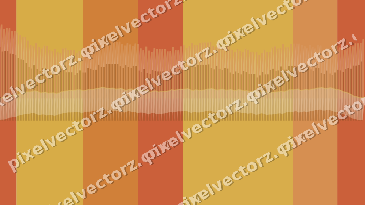Soft pastel chart background in orange and amber
