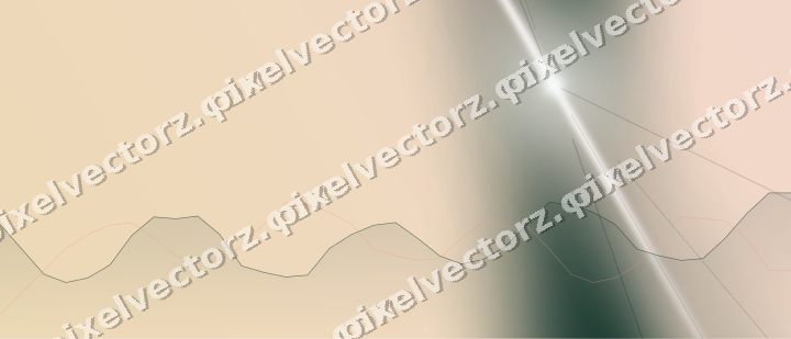 Soft pastel chart background in dark green and orange