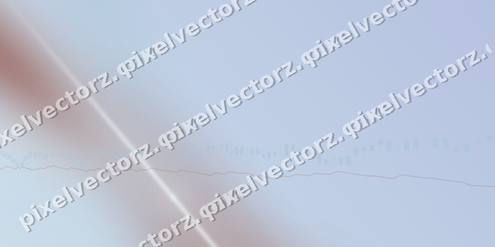 Soft pastel chart background in cyan and red