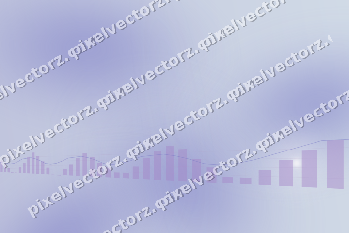 Soft pastel chart background in purple and blue