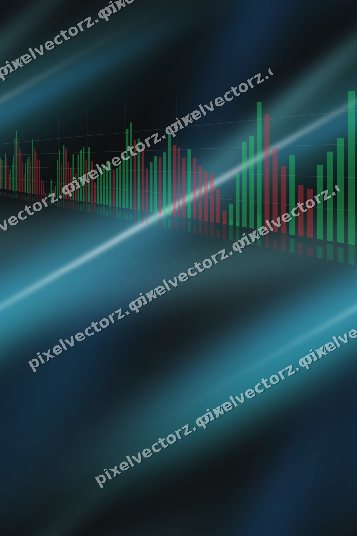 Nahtloser Neon Diagramm Hintergrund in Blau und Petrol