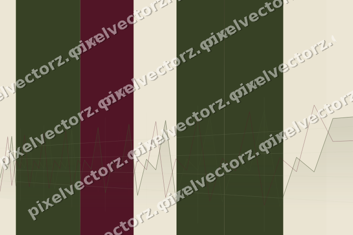 Soft pastel chart background in dark lime and dark pink
