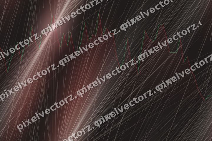 Nahtloser Neon Diagramm Hintergrund in Rot und Blassbernstein