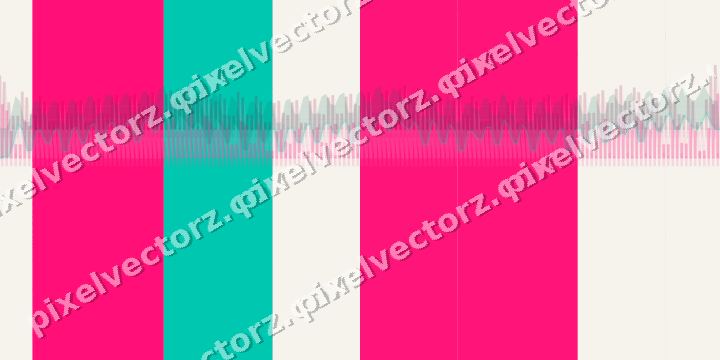 Soft pastel chart background in pink and orange