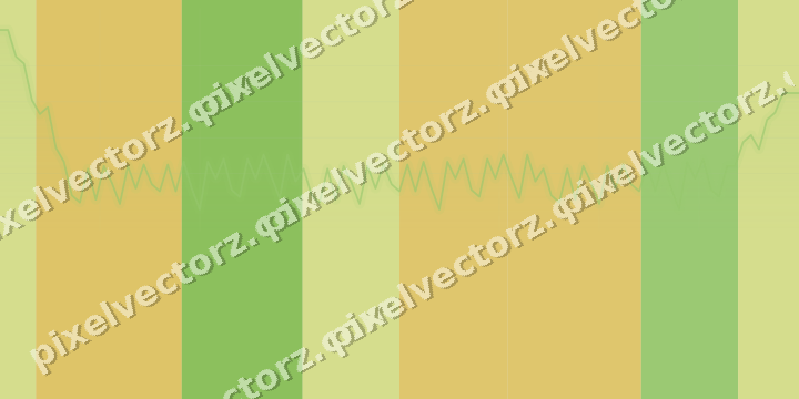 Soft pastel chart background in lime and yellow