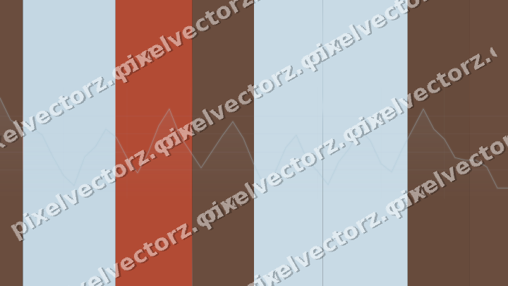 Glowing neon chart background in cyan and red