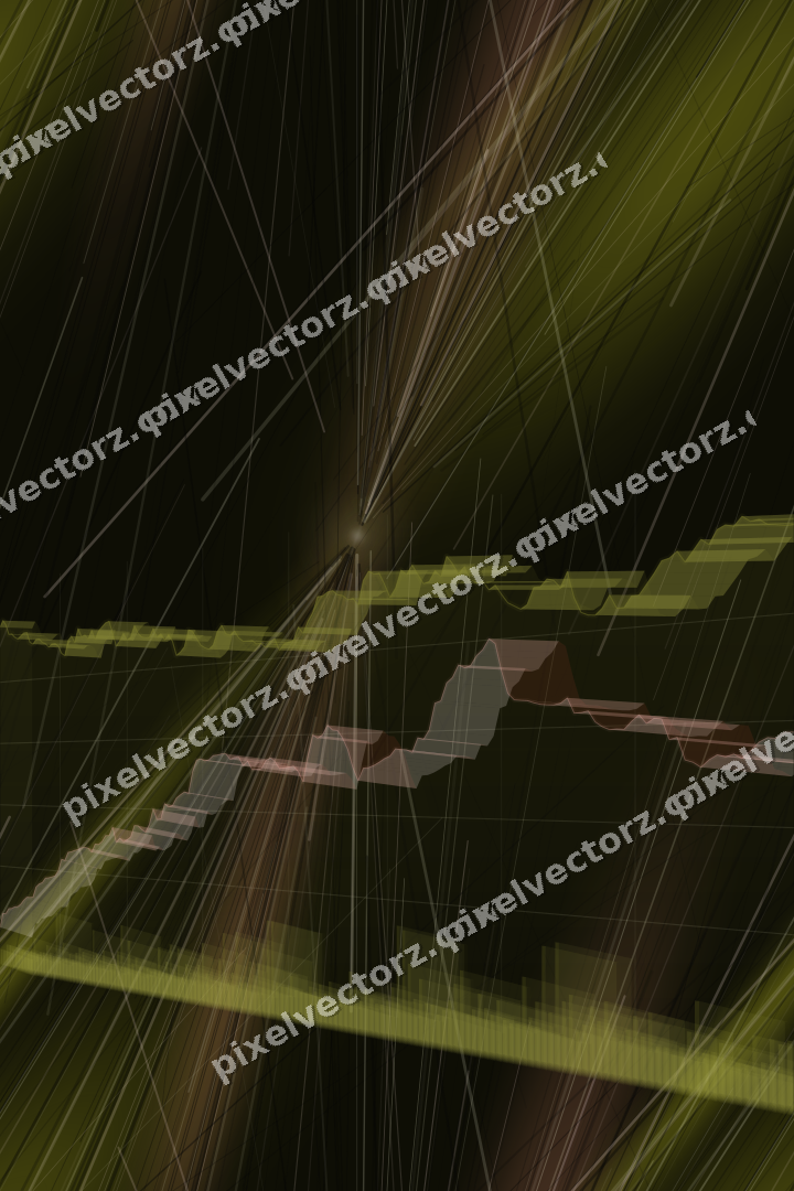 Nahtloser Neon Diagramm Hintergrund in Gelb und Rot