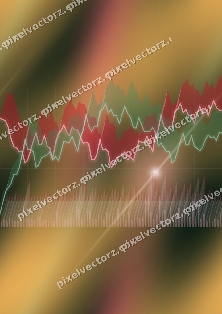 Nahtloser Neon Diagramm Hintergrund in Rosa und Bernstein