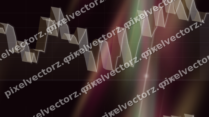 Nahtloser Neon Diagramm Hintergrund in Rosa und Grün