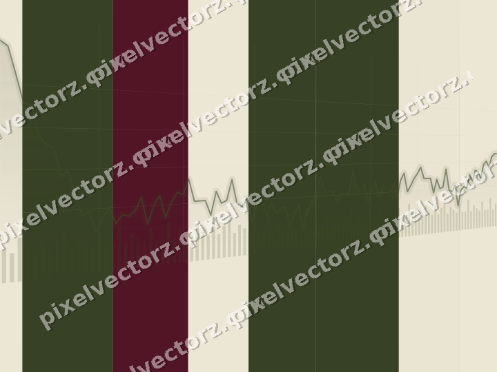 Soft pastel chart background in dark lime and dark pink