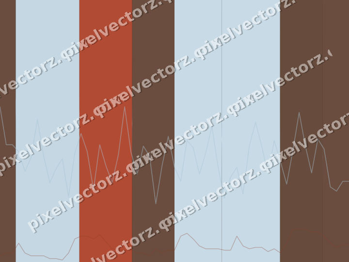 Glowing neon chart background in cyan and red