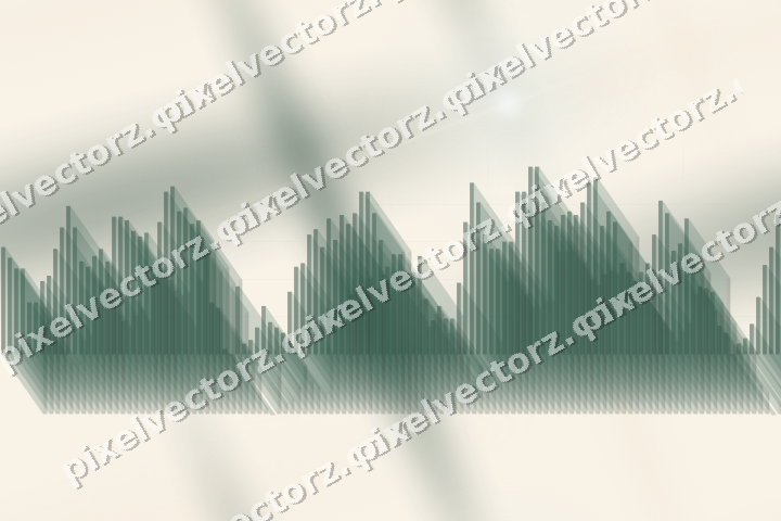 Nahtloser Pastell Diagramm Hintergrund in Dunkelgrün und Rot