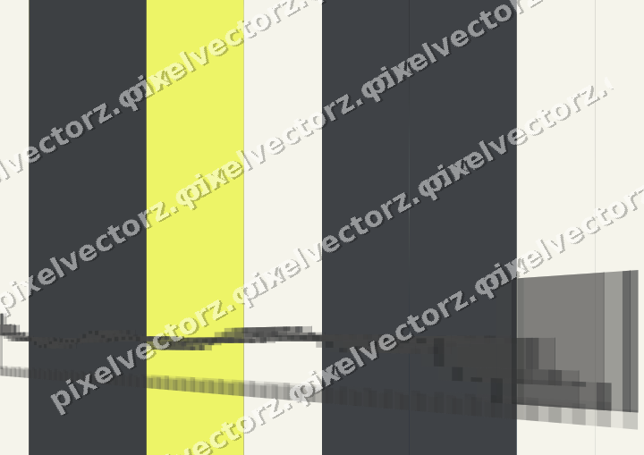 Glowing neon chart background in blue and yellow