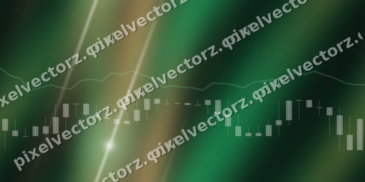 Nahtloser Neon Diagramm Hintergrund in Grün und Orange