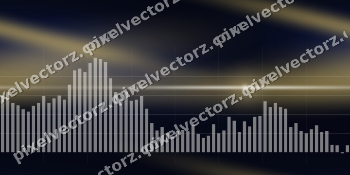 Nahtloser Neon Diagramm Hintergrund in Bernstein und Blau