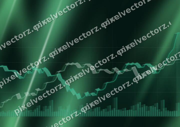Nahtloser Neon Diagramm Hintergrund in Grün und Petrol